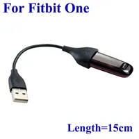 Voor Fitbit One Armband Polsband Vervanging USB-oplaadkabel Oplader Koord 15cm Lengte Topkwaliteit