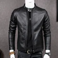 Men&#039;s Leather & Faux Leather 2022 Genuine Jacket Men Sheepskin Coat for Plus Size Jackets Chaqueta Cuero Hombre