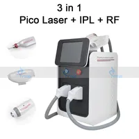 IPL Laser Machine RF ND YAG 3 в 1 OPT Удаление волос с удалением волос