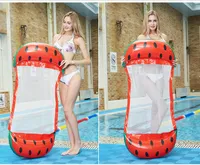 lit d'eau flottant gonflable avec maille double tubes pliables matelas flottant matelas dossier chaise coussin anneau de bain chaise longue de piscine flottante