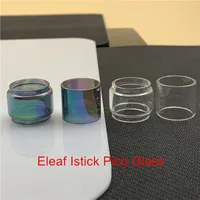 Eleaf Istick Pico Kit de sustitución del bulbo del tubo de cristal de la burbuja convexo Fatboy 4 ml 2 ml normal Claro arco iris