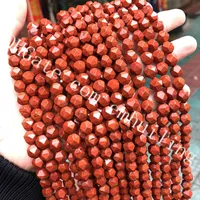 10 fullsträng stjärna klippa facetterad form äkta naturlig Brasilien ädelsten röd jasper lösa pärlor 6mm-12mm speciella knäckta röda sten nugget pärlor