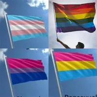 90x150cm Gökkuşağı Bayrağı Gay Ev Dekorasyon Bayraklar Polyester Baskı Banner Parti Malzemeleri Araçlar Dekorasyon Sıcak Satış 4 8QT B2