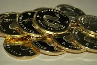 Die Beispielreihenfolge, freies Verschiffen 1pcs / lot, 1967-2016 Südafrika Krugrand-Münze, 1oz plattiert 24k Goldmünze, Geschenk Metal Arts und Kunsthandwerk