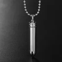 Offene Kugel Anhänger ID Tag Lange Halskette Für Männer Legierung Pullover Kette Silber Farbe Mode Neue Schmuck