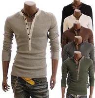Мужские футболки мужские 6 цветов мужской футболки сплошной цвет поддельных двух частей с длинным рукавом однобортный дизайн Дизорная рубашка повседневная одежда M-2XL