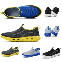 Luxe Designer hommes Fourreau chaussures de course de chaussures d'été respirante pataugeoires formateurs Designer marque maison Made in China 39-44