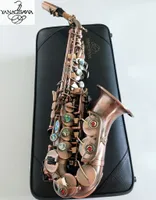 Ny böjd sopran saxofon Yanagisawa s-991 instrument bb musik sopran högkvalitativ saxofon professionell