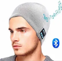 Nieuwe zachte warme mutsen bluetooth muziek hoed cap met stereo hoofdtelefoon luidspreker draadloze microfoon handsfree voor mannen vrouwen cadeau M65
