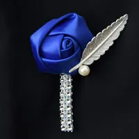 Cheap Wedding Prom Corsage Ceremony Flower Brooch Wedding Boutonniere Groom Groomsmen Buttonhole Flowers Boutonniere New Arrival