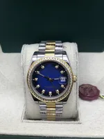 Met Original Box Hot Selling Luxe Horloges Horloge 18K Geel Gold Diamond Dial Bezel 18038 Kijk Automatische Horlogeshorloges