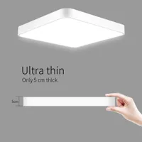 Nordic ultradünne LED-Deckenleuchten-Stil-Wohnzimmer-Lichter einfach moderne Küchen-Schlafzimmer-Lampe kreatives Nachtlicht