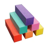 Modulo Nail File buffer per il gel UV bianco chiodo File Buffer Block polacco di Pedicure di levigatura del chiodo di arte