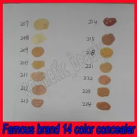 New makeup Base Make up Cover Extreme Covering liquid Foundation Hypoallergenic Waterproof 30g Cheap Skin Concealer 14 color