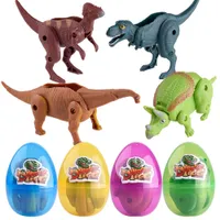 Children Funny Toy Deformed Dinosaur Egg Cartoon Collection Toys Deformation Surprise Eggs Monster Dinosaur Toy Kids Gift