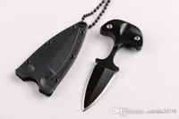 Najnowszy styl zimny stalowy Urban 43ls mały stały nóż ostrza Karambit kieszonkowy nóż Tactical nóż z płaszczem i naszyjnik B283L