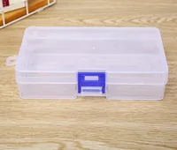 Clear Plastic Storage Box Container Tools Case Screw Sewing PP Boxes Transparent Component Screw Jewelry Box SN2266