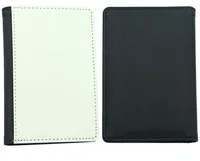 DHL200pcs 5Colors sublimation Blank passport card holders cover heart transfer printing PU leather passport case