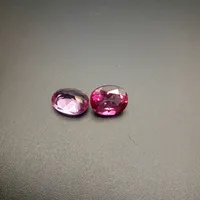 Checkboard Cut High-end 100% Guarantee Semi-precious Stone 9x7mm Oval Pink Topaz Loose Gemstone For Jewelry Making 10pcs/Lot