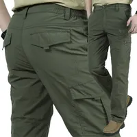 Мужчины легкие дышащие быстрые сухие брюки Летние случайный стиль армии брюки тактические грузовые брюки водонепроницаемые брюки