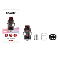 SMOK TF Tank 6ml Subohm Tank Atomizer with BF Mesh & Ceramic Coil Higher Base Optimized for Best Vaping Top Filling Bottom Airflw System