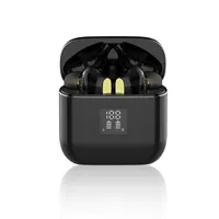 TWS Draadloze Bluetooth Oortelefoon Smart Button Control Dual Dynamic HiFi Bass Oorbuds Waterdichte Spotrs Headset met MIC