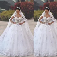 Nuovo a buon mercato per lunghi di Applique jeanpaul kalul Cattedrale Bridal Veils di lusso su ordine di bianco avorio di alta qualità da sposa Veli 3 M