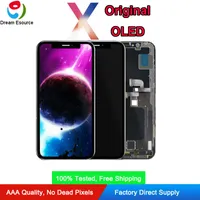 iPhone X Original TP Fog Complete Assembly Perfect Touch and Display Color 용 OLED 화면 패널