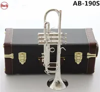 placcato Bach Stradivarius Bb Tromba AB-190S d'argento strumento musicale Nuovo Bocchino Tromba grado professionale