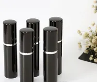 Schwarz 5ml Hot Suche tragbare Mini-Reise nachfüllbar Duftstoffzerstäuberflasche Für Spray Scent Pumpengehäuse 5ml leeren Flaschen Raumdüfte