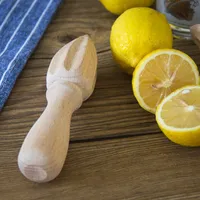 Handmatig hout citroenen Juicer Squeezer Kitchen Dining Tools Home Supplies