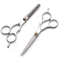 Profesjonalne fryzjer nożyczki do cięcia nożyczki nożyczki fryzjerskie narzędzie stylizacji ze stali nierdzewnej