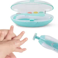 Baby Automatic Electric Nail Trimmer Akcesoria do pielęgnacji dla dzieci Przenośna wielofunkcyjna manicure Set urządzenie do paznokci M2134