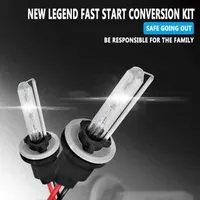 2PCS 55W 880/881 / H27 6000K XENON DC HID Conversion Kit 12V Lamp Magro Ballast Car Headlight Bulb