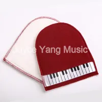 Niko piyano temizleme bez lehçe eldiven kırmızı piyano / keman / gitar / bas / ukulele aletleri ücretsiz kargo