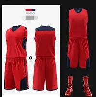 moda-Özel basketbol takım kolej spor takım elbise yetişkin elbise özel isim ve numara basketbol gömlek ve şort toptan perakende