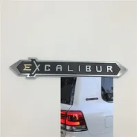 For Toyota Land Cruiser 200 EXCALIBUR Rear Trunk Tail Emblem Side Fender Logo Nameplate Auto Stickers