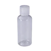 20ml Flip Top Cap Haustier Hand Sanitizer Flasche Kunststoff Kosmetische Lotion Creme Verpackung Leere Flaschen WB1984