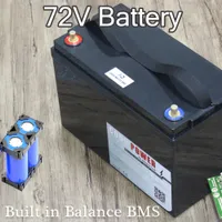 72v 2000W E Scooter Motorcykel Batteri 72V 20Ah E Bike 3000W litiumbatteri IP68 Vattentätning