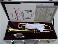 Suzuki professionale tromba d'oro lacca e ottone placcato argento Instruments PhosphorusBb tromba strumenti musicali Trompeta