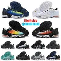 2020 New Arrival Voprma Tn Plus III 3 Women Men Running Shoes Hyper Royal Triple White OFF Sunset Chaussures Tns Trainers Cushion Sport