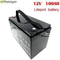 12.8 v Lifepo4 батарея 12V 100Ah литий-ионные аккумуляторы для RV Солнечной системы яхты гольф-кары