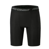4 kleuren Heren Compressiebroek voor Summer Knie Lengte Pro Combat Pants Gym Shorts Oefen actieve joggingbroek Running Jogger