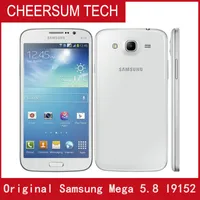 Оригинальный разблокированный Samsung Galaxy Mega 5.8 I9152 отремонтированный мобильный телефон Двойной ядра 1.5GB RAM 8GB ROM отремонтирован 8MP камера WiFi GPS