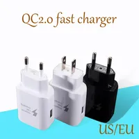 Fast charging charger QC2.0 5V 2A, European regulations, US EU universal USB quick charging head for: Iphone8 Plus X Samsung S8 + S9 +