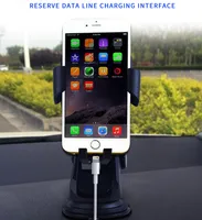 Support de téléphone de voiture de Dashboard 10W Lavable chargeur de voiture sans fil de gel glacial pour iPhone XR XS maximum 8 plus Galaxy S8 / S9 Huawei Mate
