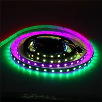 RGB Faixa de LED Light 32,8 pés WS2811 endereçável programável Sonho Color Digital LED Pixel Luz 24V 10m 600 LEDs do arco-íris Perseguindo LED Effect