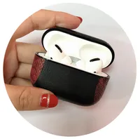 Snake sexy della pelle del sacchetto della cassa per Apple AirPods pro pelle auricolare senza fili di Bluetooth di caso per aria Pods copertura carica di dialogo Condizioni