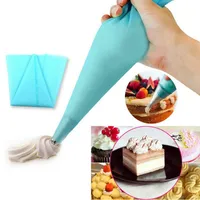 High quality Silicone Pastry Cake tool Decorating Cream Icing Piping Bag cozinha Styling Tool Bakery Dessert Baking Kitchen Accessories