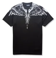 Estate New European and American Trend And Trend E Donne Casual Cotton Wings Piuma T-shirt manica corta